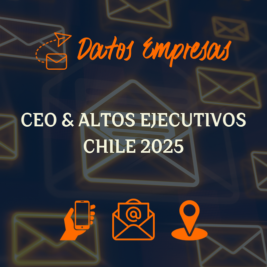 Base de Datos de CEO y Altos Ejecutivos en Chile (25.000+) 2025