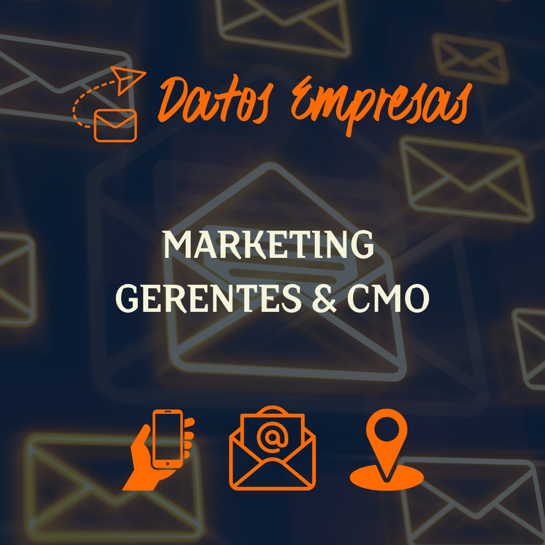 Base de Datos de Gerentes de Marketing en Chile (35.000+) 2025