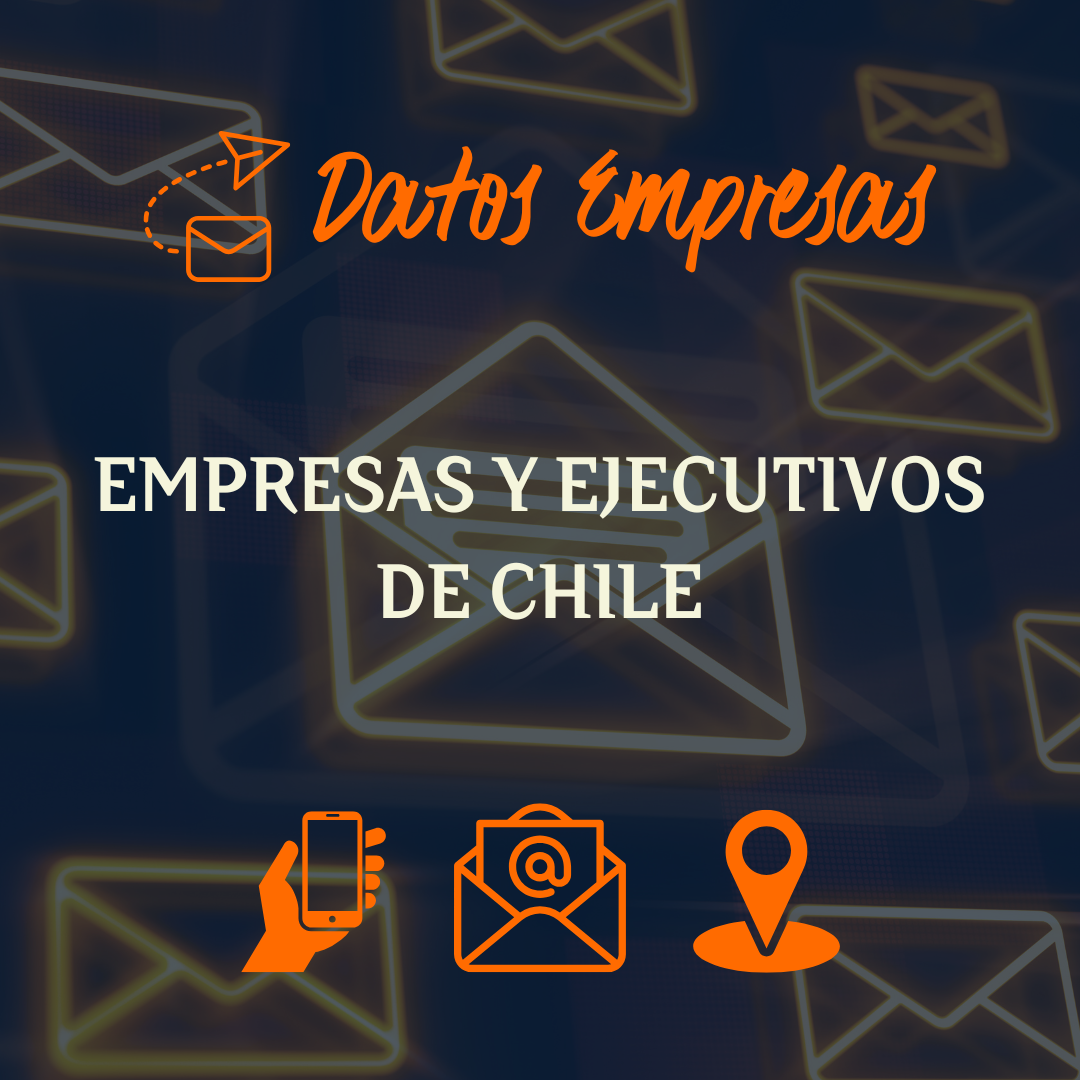 Directorio de Empresas y Ejecutivos de Chile 2025 (50K +) (Formato Excel)