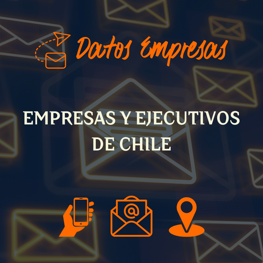 Directorio de Empresas y Ejecutivos de Chile 2025 (50K +) (Formato Excel)